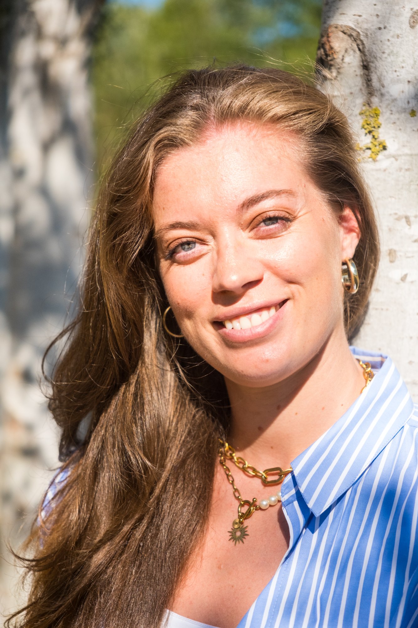 Johanne sourire close-up