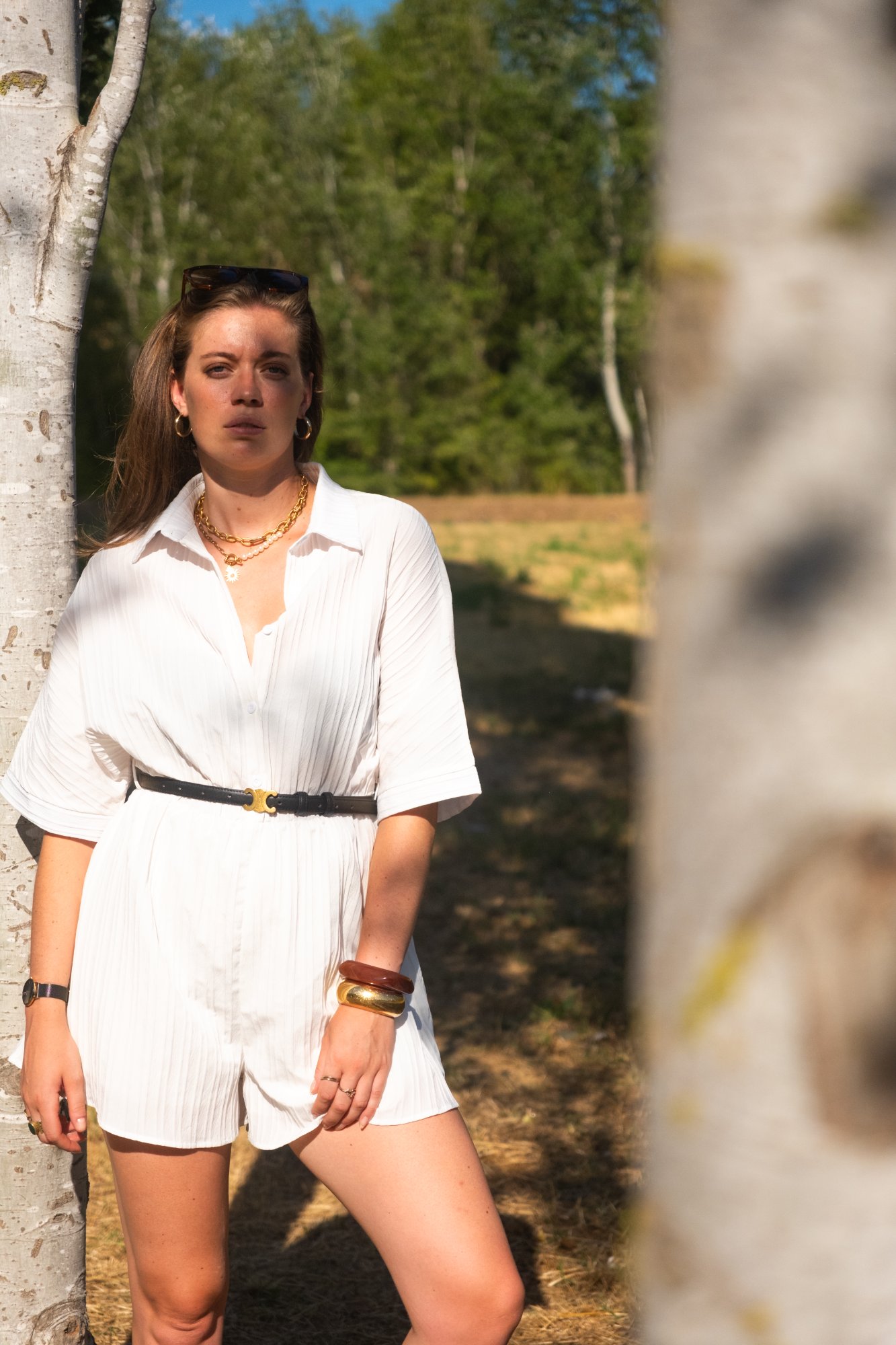 Johanne portrait naturel bouleaux