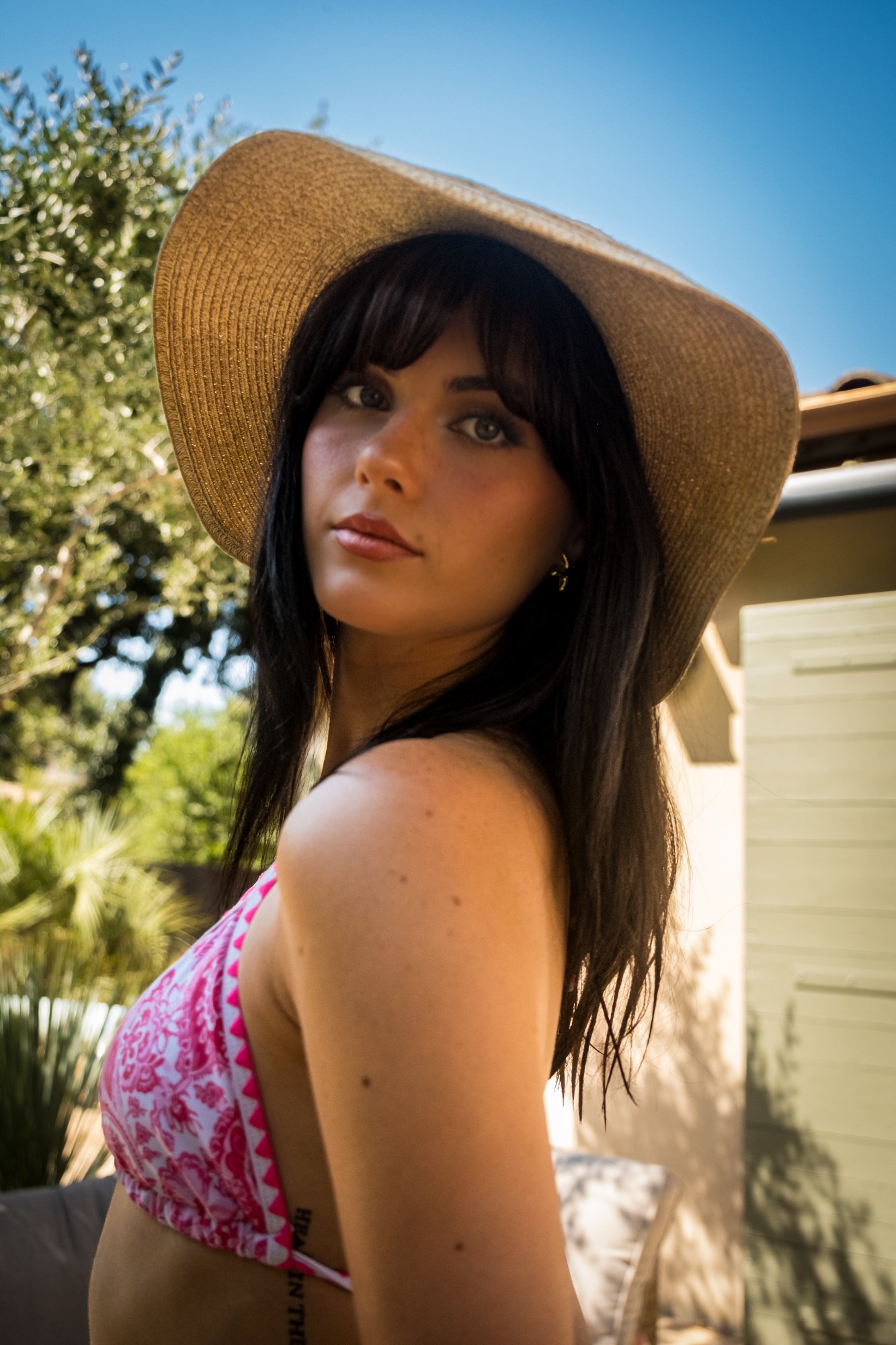 Victoria chapeau paille