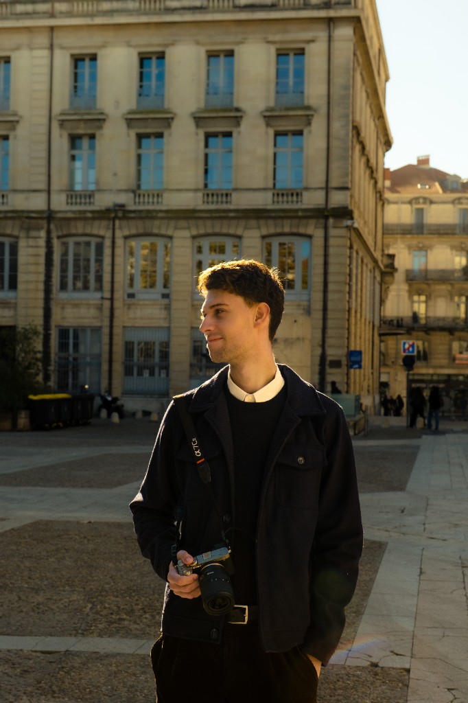 Mathieu Gaillard en tournage