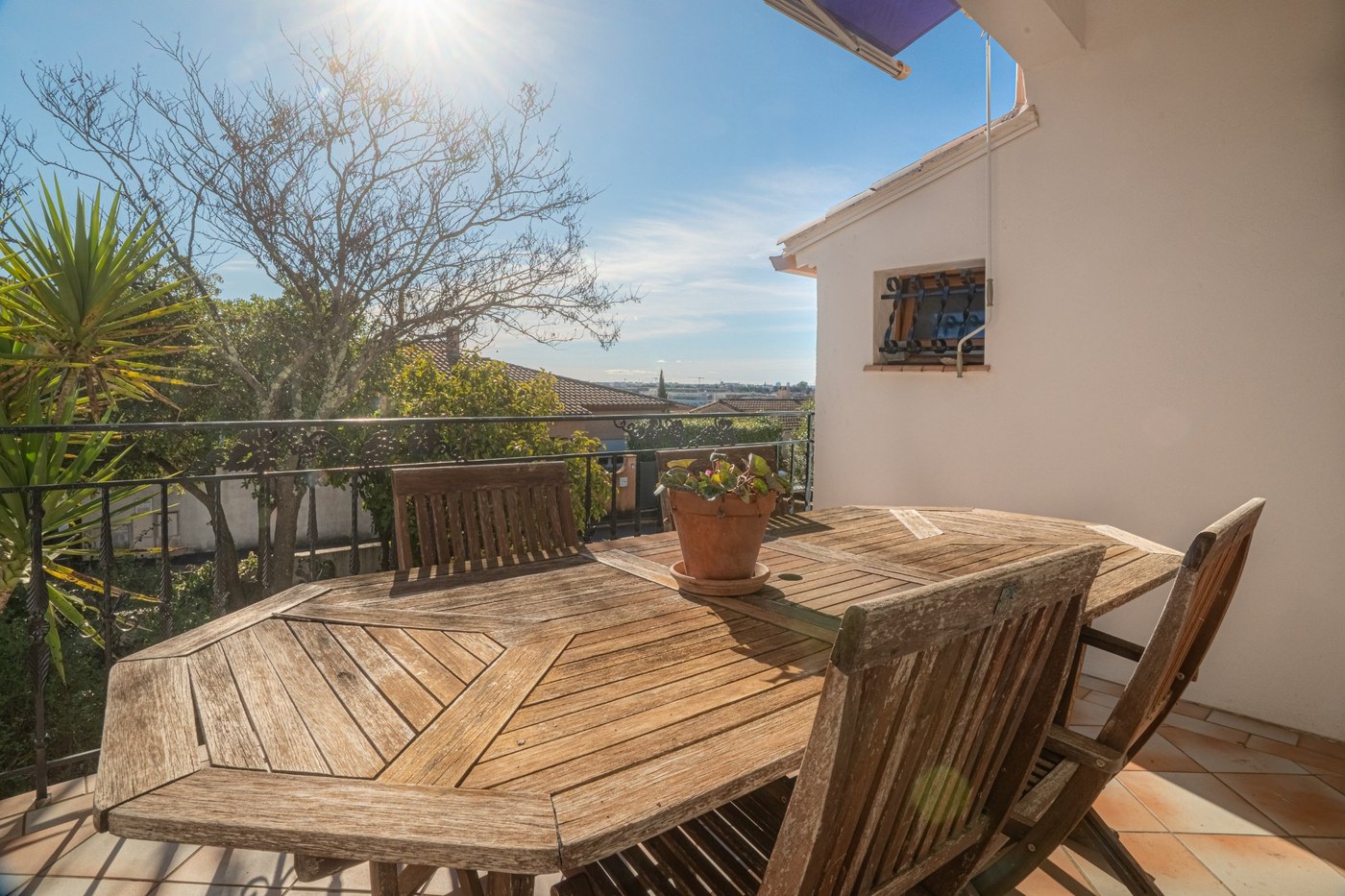 Terrasse vue panoramique