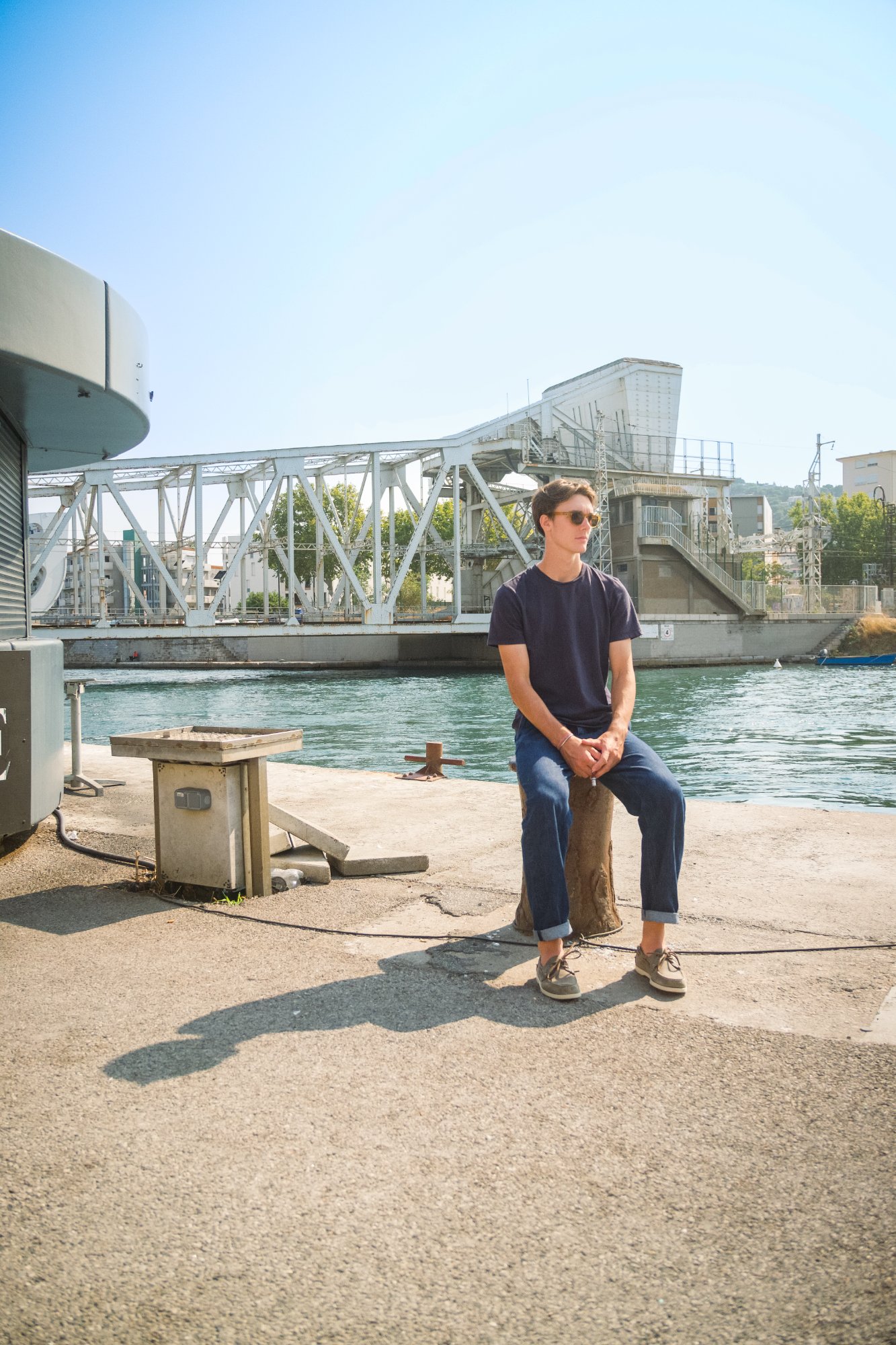 Kjaerbede portrait pont quai Sete