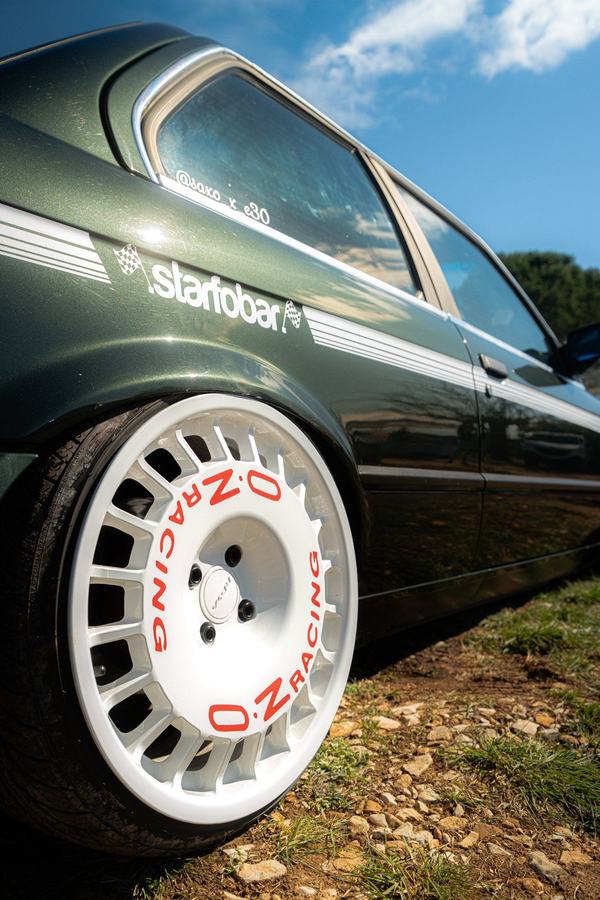 BMW E30 verte OZ Racing